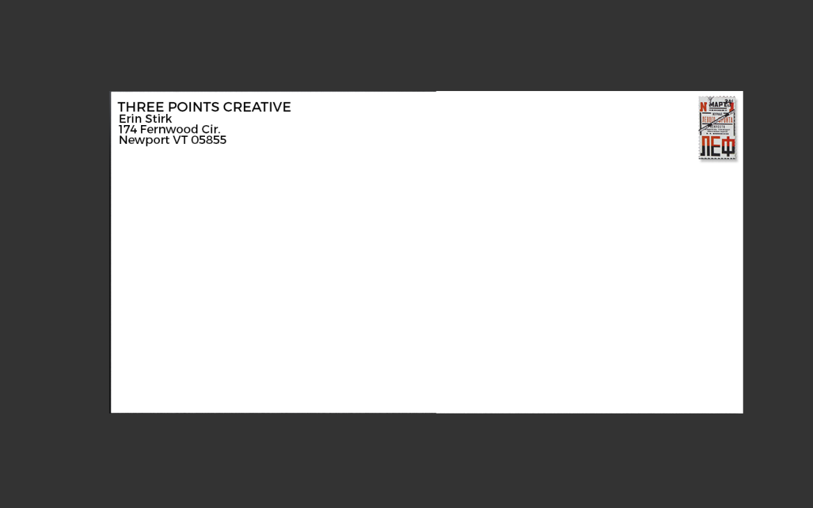 Rochenko Stamp EnvelopeMockup